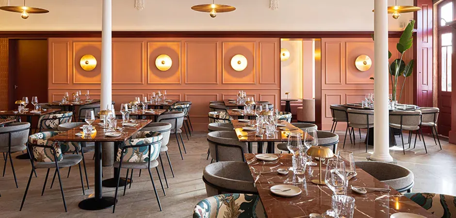 Restauracja Concerto - projekt pracowni MIMOOL