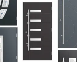 Wybieramy drzwi w odcieniach szarości i czerni