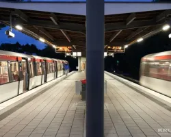 Inteligentne oświetlenie LED na&nbsp;stacji metra