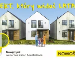 Efekt, który widać latami. Nowy tynk weberpas silicon AquaBalance!