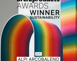 Fornir ALPI Arcobaleno z nagrodą Archiproducts Design Award 2023