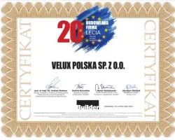 VELUX Polska doceniona za wkład w rozwój polskiej gospodarki