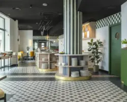 Restauracja Capri w&nbsp;Darłowie - projekt pracowni Tremend