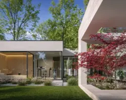 Projekt pracowni SAAN Architekci w&nbsp;podwarszawskich Łomiankach