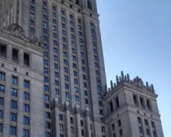 Wystawa pamiątek PKiN. 70 lat historii Pałacu Kultury i Nauki