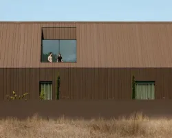 Projekt House SM. Nowoczesna forma w kolorach brązu