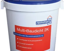 Wiadro, które rewolucjonizuje budowę: Multi-Baudicht 2K firmy Remmers