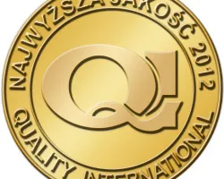 Złote Godło Najwyższa Jakość Quality International 2012 dla Nanosystemu do&nbsp;klinkieru marki ALPOL