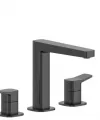 Bateria umywalkowa 3-otworowa stojąca MALAGA BLACK | KFA ARMATURA | NOWOŚĆ