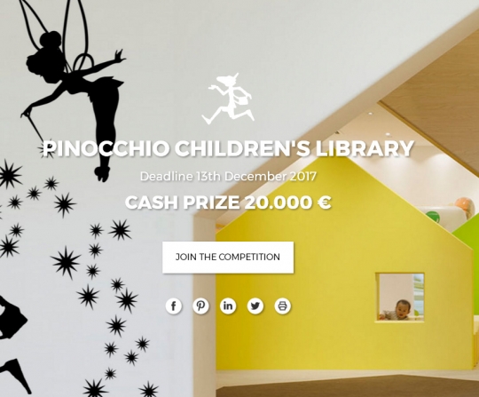 Międzynarodowy konkurs na bibliotekę Pinokia Międzynarodowy konkurs na bibliotekę Pinokia