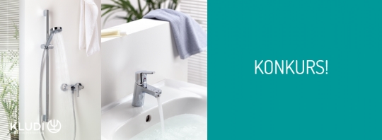Pokaż aranżację swojej łazienki! Konkurs Home Concept z KLUDI Pokaż aranżację swojej łazienki! Konkurs Home Concept z KLUDI