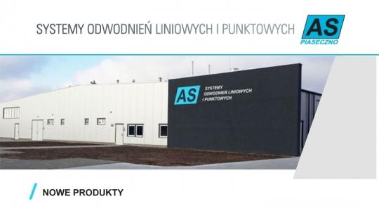 AS PPH Systemy odwodnień liniowych i&nbsp;punktowych - poznaj nowe produkty / zdjęcie nr: 1