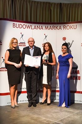 Złota Budowlana Marka Roku 2016 w kategorii systemów rynnowych Złota Budowlana Marka Roku 2016 w kategorii systemów rynnowych