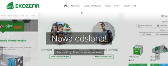 NOWA STRONA EKOZEFIR