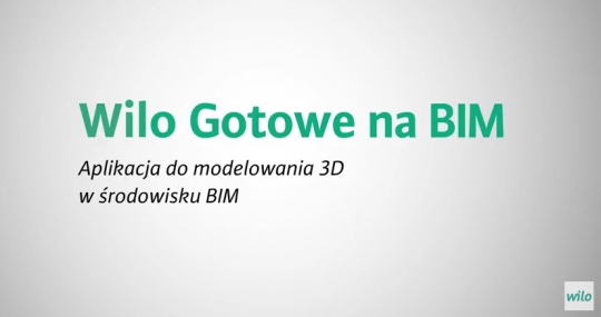 Wilo BIM - wtyczka CLAB Wilo BIM - wtyczka CLAB