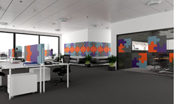 FLUFFO DLA BIUR - linia dekoracyjnych produktów akustycznych