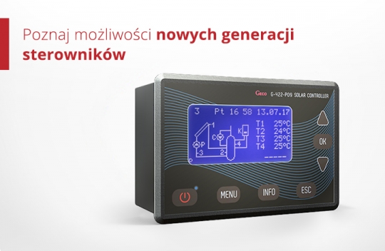 Nowa generacja sterownika instalacji solarnych G422 i GH26 w ofercie Hewalex Nowa generacja sterownika instalacji solarnych G422 i GH26 w ofercie Hewalex