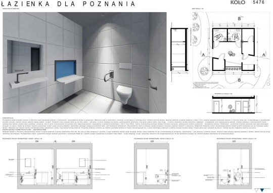 KONKURS KOŁO NA&nbsp;PROJEKT ŁAZIENKI 2017: Znamy zwycięski projekt nowej toalety publicznej w&nbsp;Poznaniu! / zdjęcie nr: 37