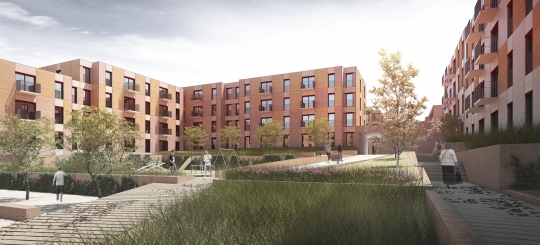 Nowy Nikiszowiec na&nbsp;nowo. Pracownia 22Architekci zaproszona do&nbsp;tworzenia katowickiego osiedla / zdjęcie nr: 2