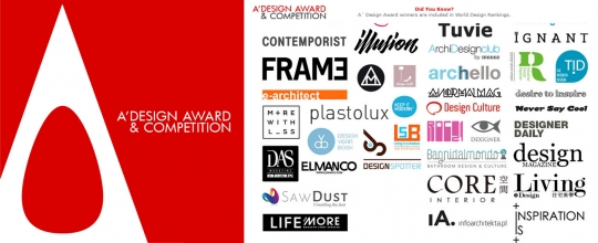 infoArchitekta.pl partnerem medialnym konkursu A'Design Award & Competition infoArchitekta.pl partnerem medialnym konkursu A'Design Award & Competition