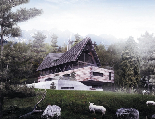 WYSTAWA: Architektura zakorzeniona w tradycji - BXB studio Bogusław Barnaś / zdjęcie nr: 5 WYSTAWA: Architektura zakorzeniona w tradycji - BXB studio Bogusław Barnaś / zdjęcie nr: 5