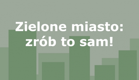 Dyskusja: Zielone miasto – zrób to sam! Dyskusja: Zielone miasto – zrób to sam!