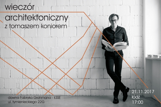 Listopadowe WIECZORY Z ARCHITEKTURĄ Listopadowe WIECZORY Z ARCHITEKTURĄ