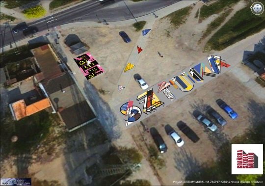 Na Zaspie powstanie pierwszy poziomy mural Na Zaspie powstanie pierwszy poziomy mural