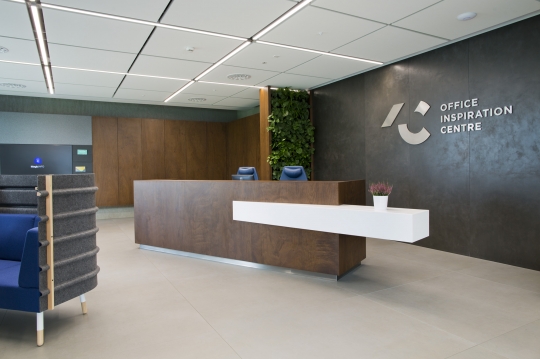 Przestrzeń dla inspiracji - Office Inspiration Centre Grupy Nowy Styl Przestrzeń dla inspiracji - Office Inspiration Centre Grupy Nowy Styl