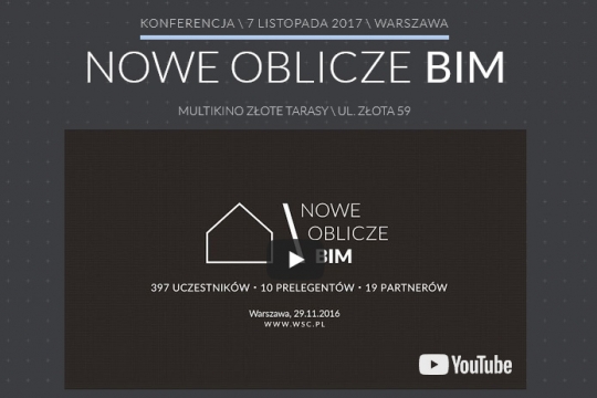 KonferencjA NOWE OBLICZE BIM KonferencjA NOWE OBLICZE BIM