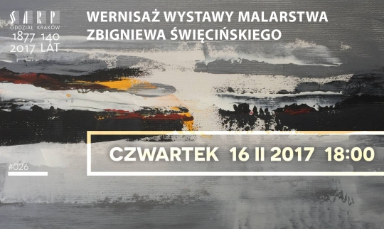 Wystawa malarstwa architekta i artysty Zbigniewa Święcińskiego Wystawa malarstwa architekta i artysty Zbigniewa Święcińskiego