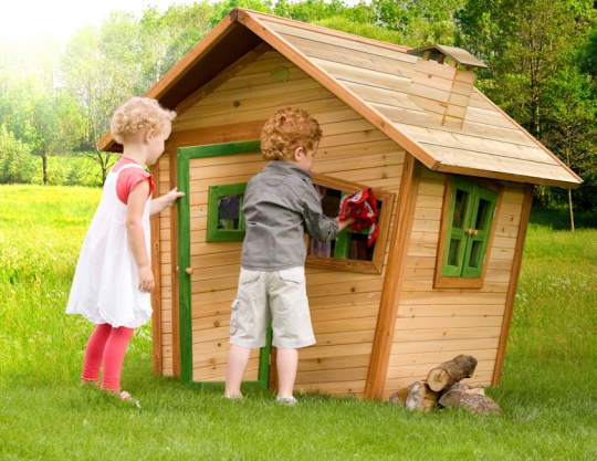 Plac zabaw w domowym ogrodzie - Domki zabawowe Axi marki Educarium / zdjęcie nr: 3 Plac zabaw w domowym ogrodzie - Domki zabawowe Axi marki Educarium / zdjęcie nr: 3