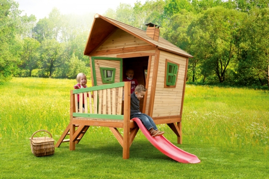 Plac zabaw w domowym ogrodzie - Domki zabawowe Axi marki Educarium / zdjęcie nr: 5 Plac zabaw w domowym ogrodzie - Domki zabawowe Axi marki Educarium / zdjęcie nr: 5