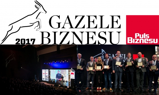 Gazela Biznesu dla firmy Kaczkan Gazela Biznesu dla firmy Kaczkan