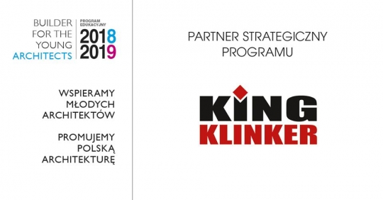 King Klinker partnerem konkursu Builder4YoungArchitects King Klinker partnerem konkursu Builder4YoungArchitects