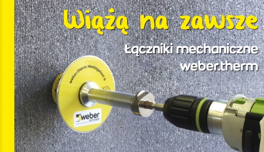 Łączniki mechaniczne weber.therm - kompendium wiedzy Łączniki mechaniczne weber.therm - kompendium wiedzy