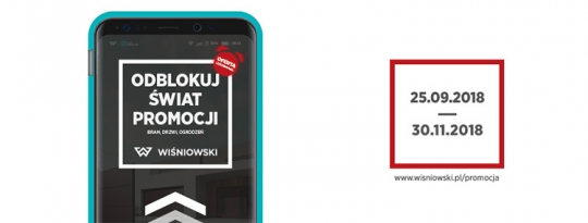 Odblokuj świat promocji WIŚNIOWSKI! Odblokuj świat promocji WIŚNIOWSKI!