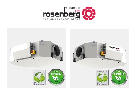 Rosenberg prezentuje - Centrale wentylacyjne podwieszane SupraBox Comfort Rosenberg prezentuje - Centrale wentylacyjne podwieszane SupraBox Comfort