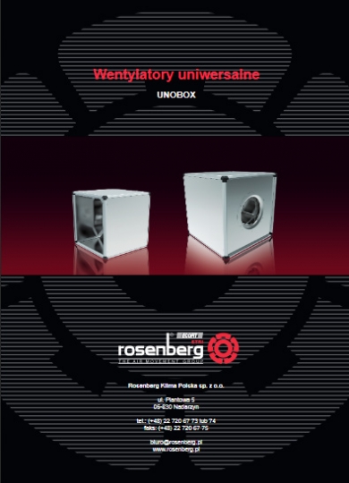 Wentylaory uniwersalne UNOBOX marki Rosenberg / zdjęcie nr: 3