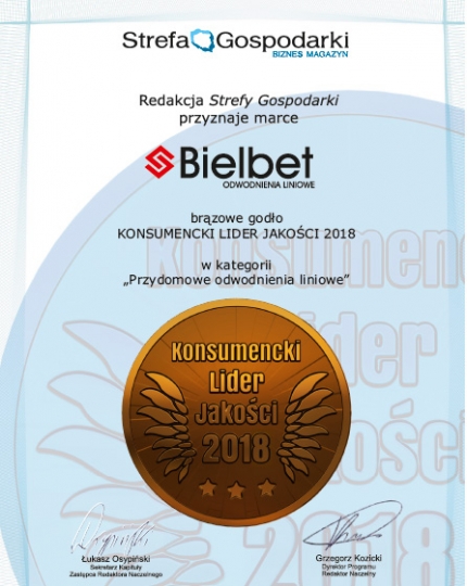 Firma Bielbet z&nbsp;nagrodą 