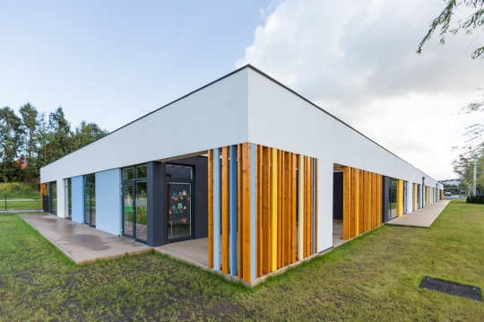 Kolejny ciekawy projekt z wykorzystaniem systemów fermacell - modułowe przedszkole / zdjęcie nr: 4 Kolejny ciekawy projekt z wykorzystaniem systemów fermacell - modułowe przedszkole / zdjęcie nr: 4