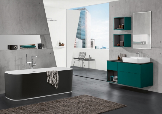 Morska zieleń w łazienkach od Villeroy & Boch: banał staje się awangardą Morska zieleń w łazienkach od Villeroy & Boch: banał staje się awangardą