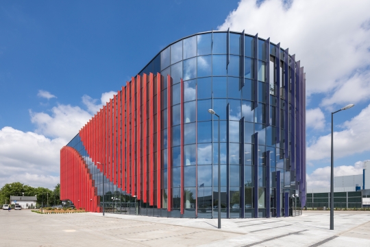Biurowiec TME według projektu łódzkiej pracowni 3DPROJEKT architektura / zdjęcie nr: 2