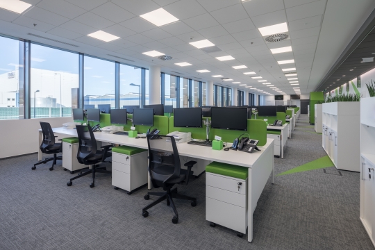 Biurowiec TME według projektu łódzkiej pracowni 3DPROJEKT architektura / zdjęcie nr: 7