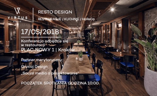Konferencja Resto Design / zdjęcie nr: 1 Konferencja Resto Design / zdjęcie nr: 1
