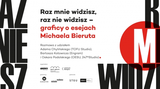 Spotkanie z&nbsp;książką: Graficy o&nbsp;esejach Michaela Bieruta
