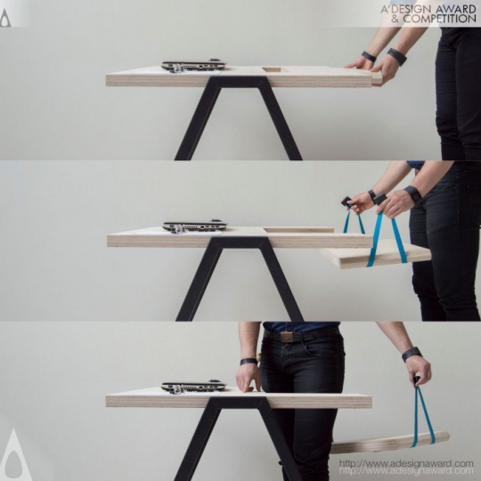 Biurko dla aktywnych, projekt Simonas Palovis / zdjęcie nr: 5