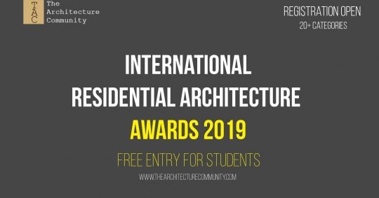 Konkurs International Residential Architecture Awards 2019