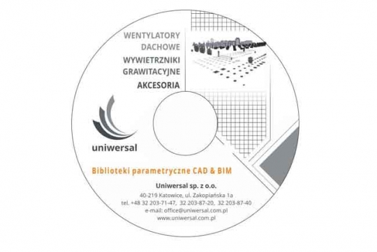 Biblioteki parametryczne CAD & BIM firmy Uniwersal!