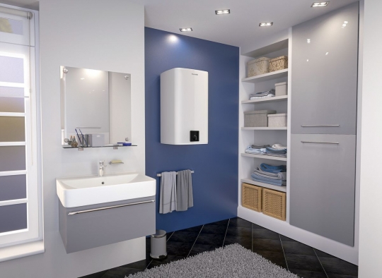 Elektryczny ogrzewacz wody z cyfrowym sterowaniem - Atlantic Steatite Cube / zdjęcie nr: 1